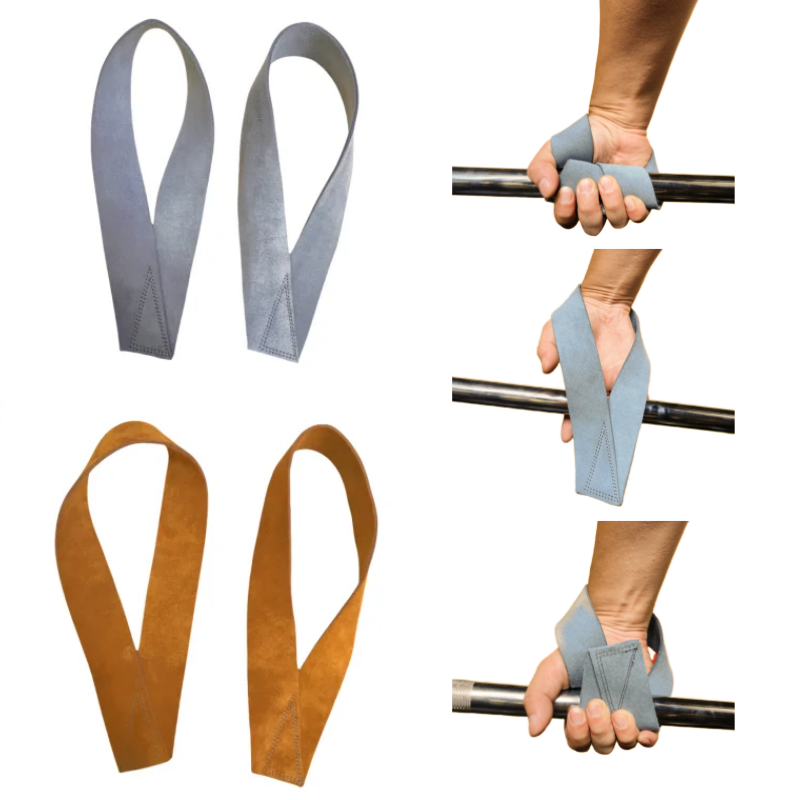 Lifting Straps Wrist - 1 çift v-şekil ağırlık kaldırma kayışları