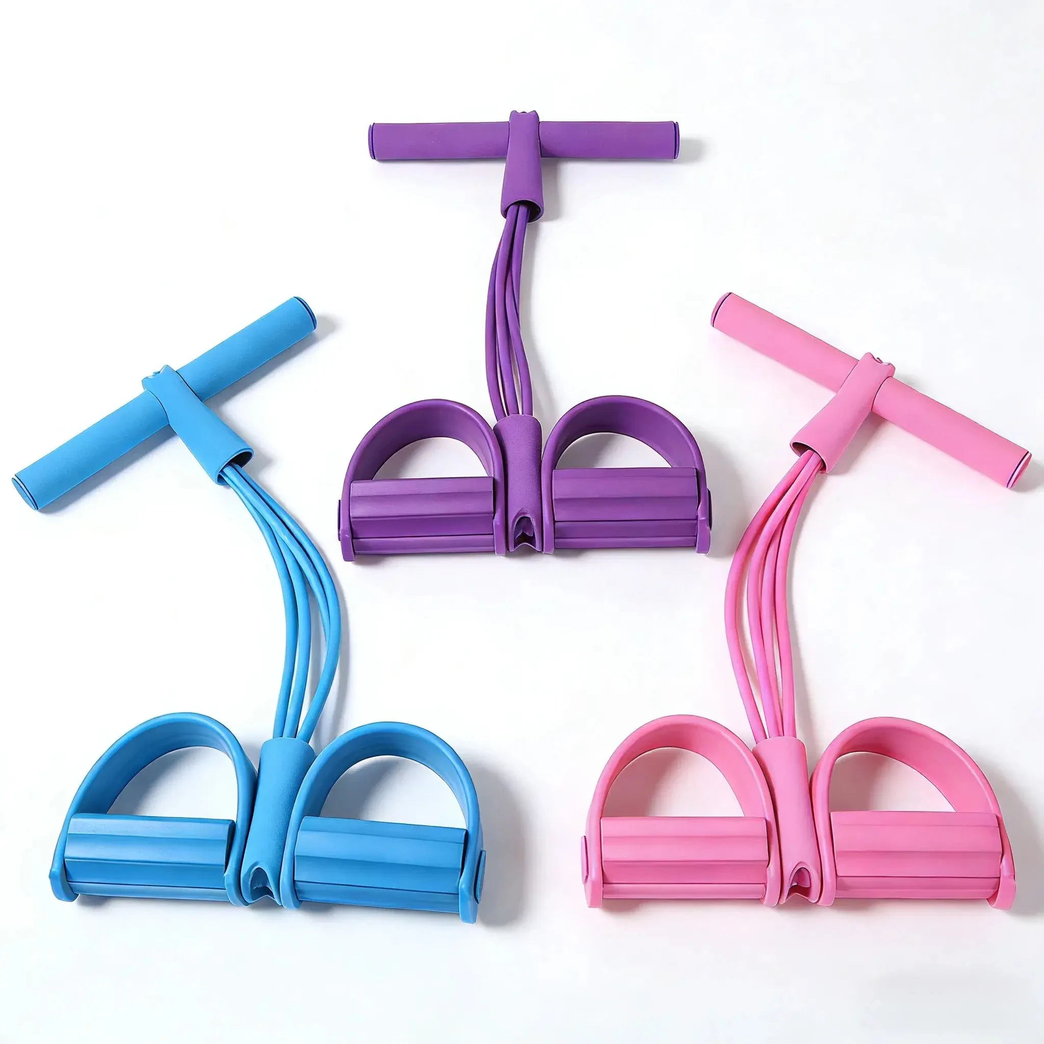 Home Gym Used - 4 Dirençli Elastik Çekme Halatı Eğitim