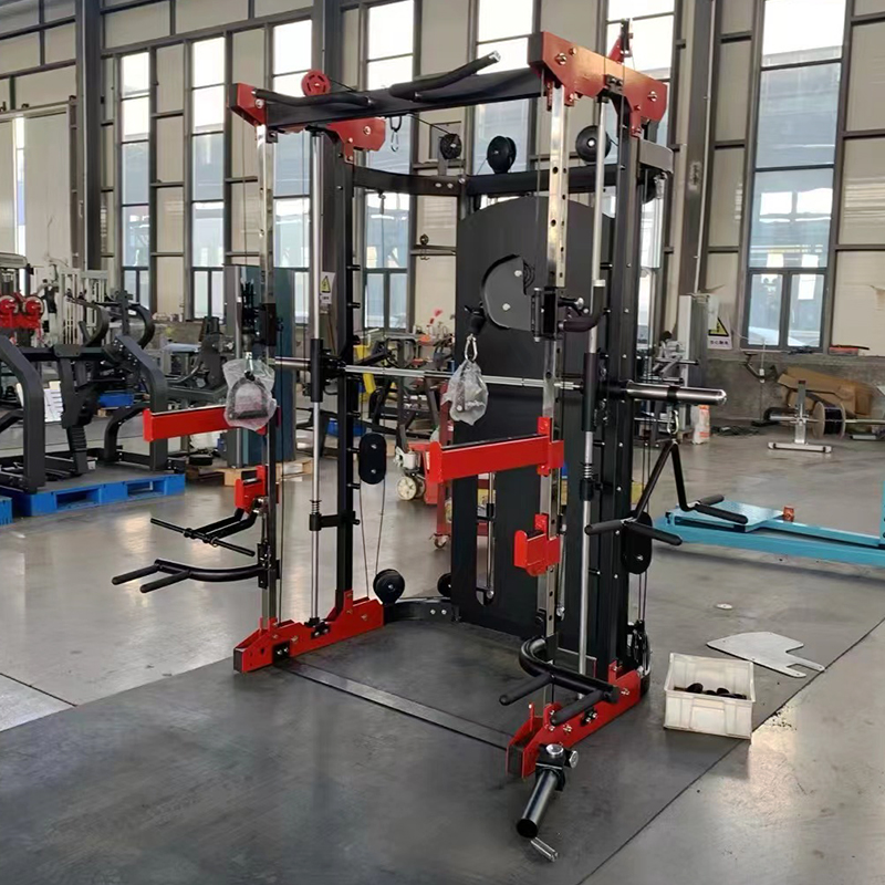 Home Gym With Smith Machine - Ticari Çok Fonksiyonlu Smith Makinesi Spor