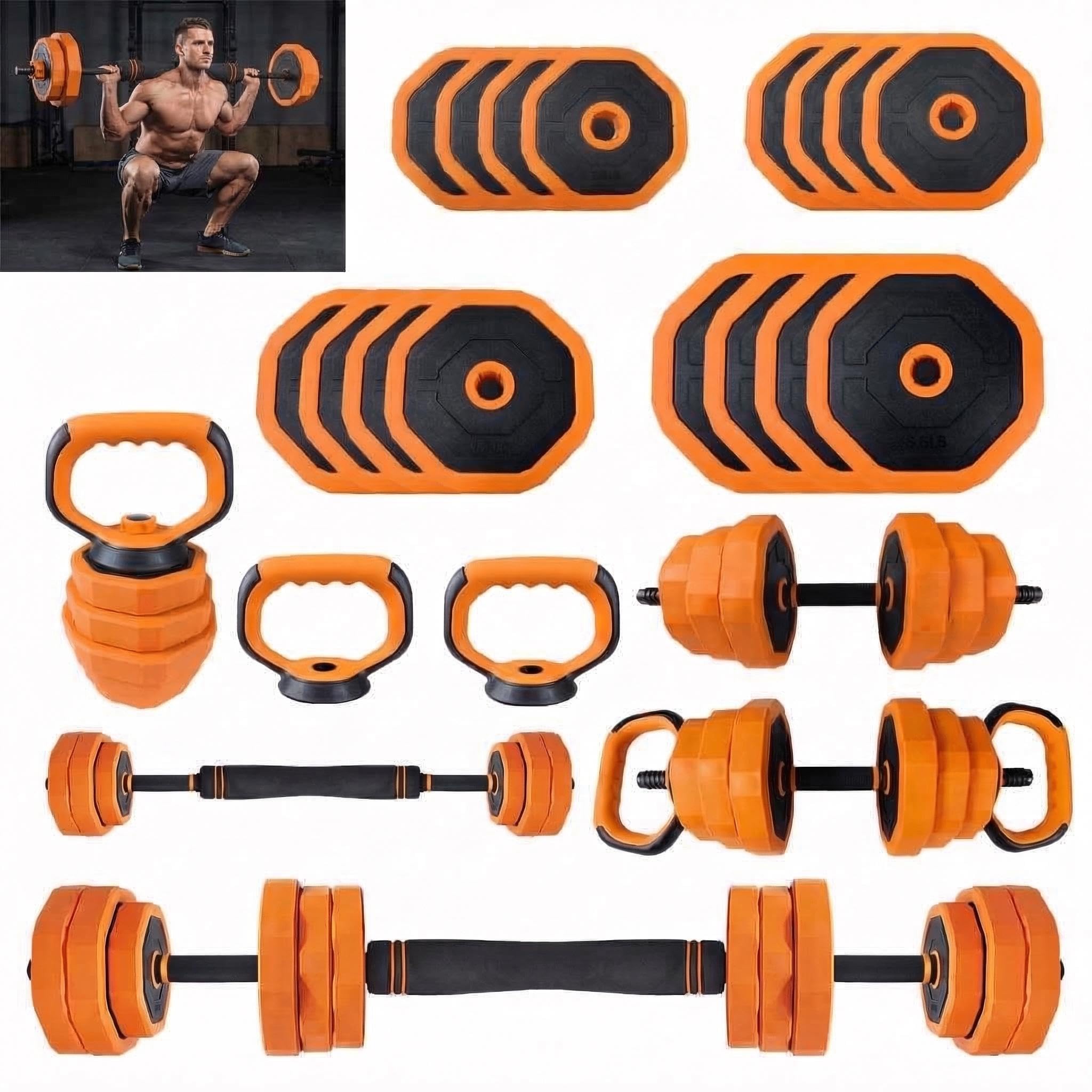 Home Gym Used - Ayarlanabilir Dambıllar, 44lbs Bağlantılı Serbest Ağırlık