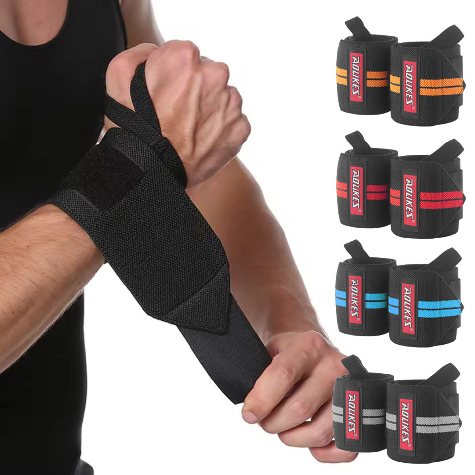 Lifting Straps Wrist - AOLIKES Fitness Bilek Sargıları Ağırlık Kaldırma