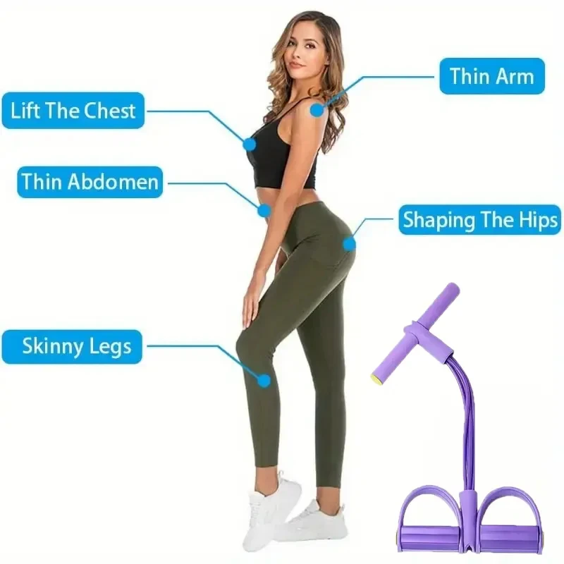 4 Dirençli Elastik Çekme Halat - Home Gym Used incelemesi ve fiyatı