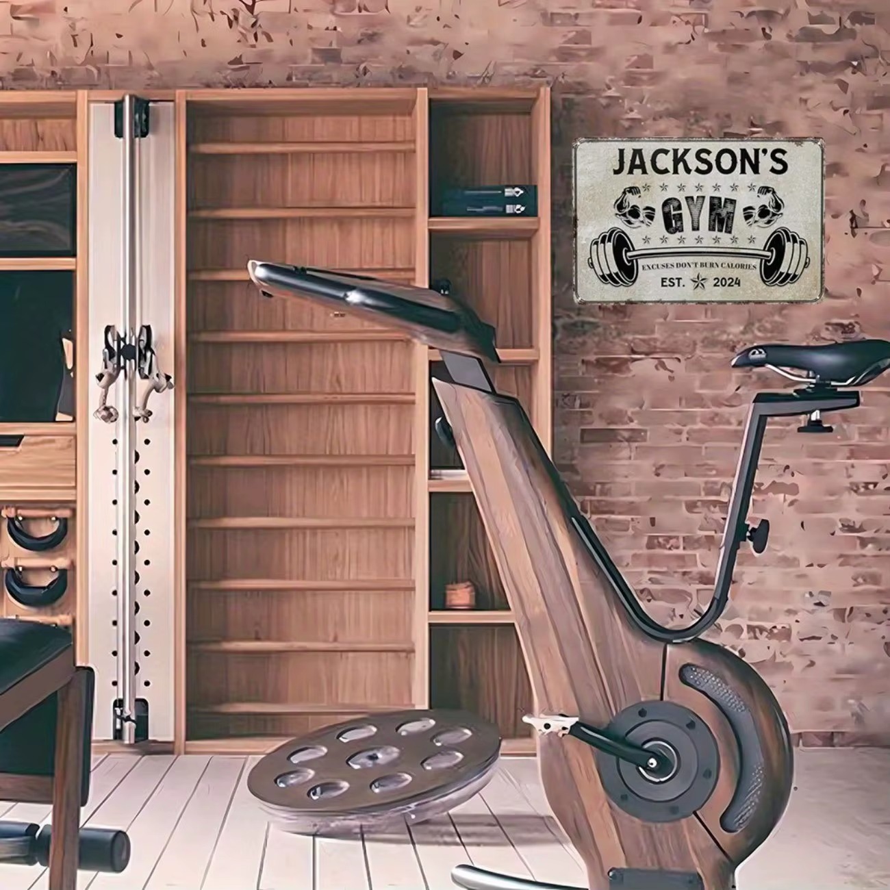 Spor Salonu Kişiselleştirilmiş - Home Gym Decor incelemesi ve fiyatı