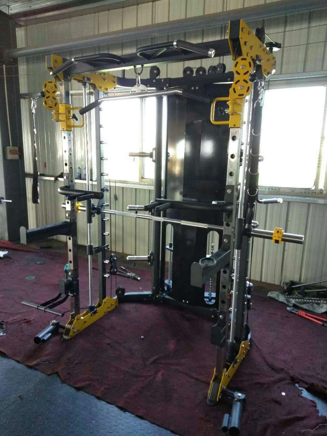 2026 Doğrudan Üretim Hepsi Bir - Home Gym With Smith Machine incelemesi ve fiyatı
