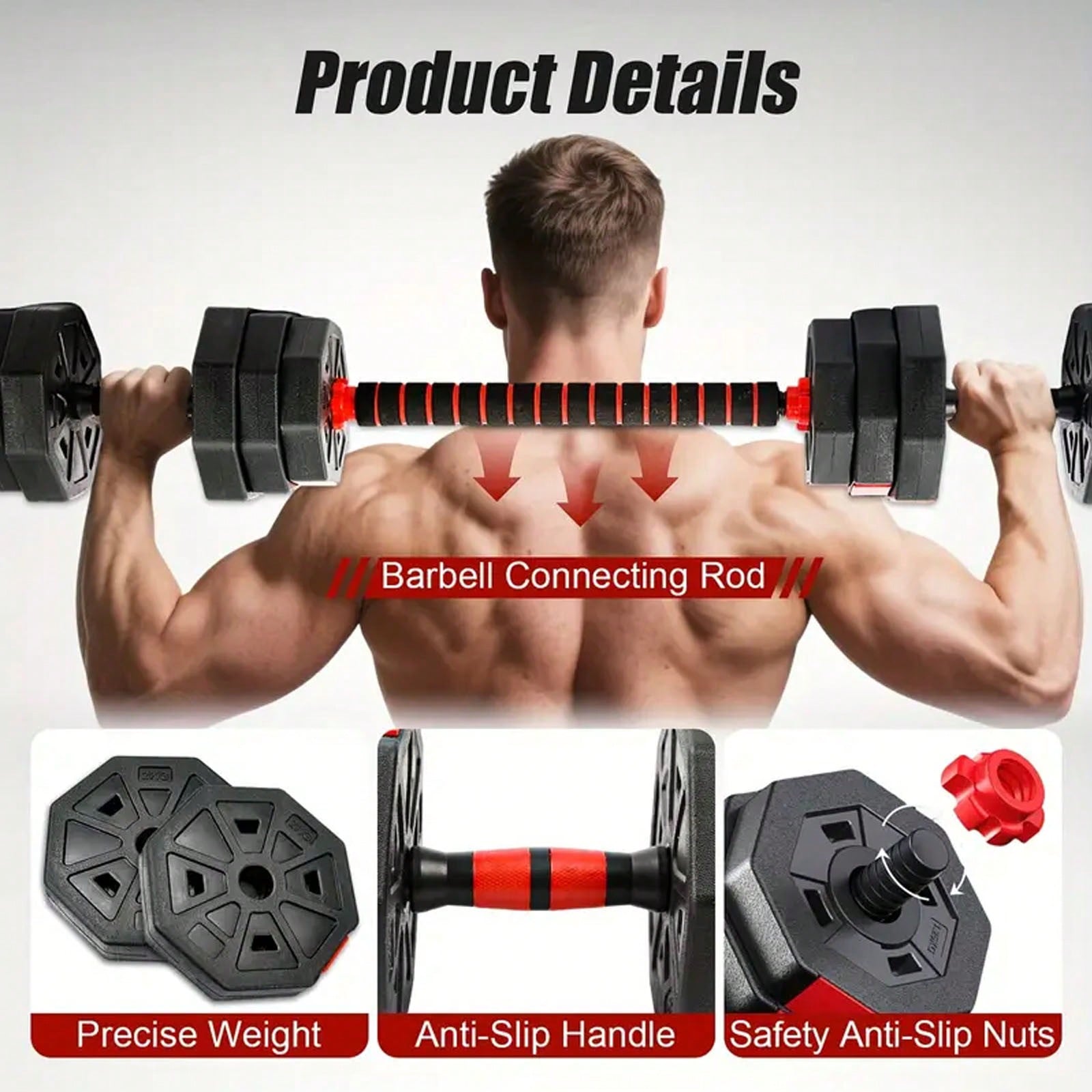 44lbs Serbest Ağırlık Seti, Ba - Home Gym Used incelemesi ve fiyatı